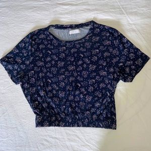 Oak and Fort Band Floral Top Small